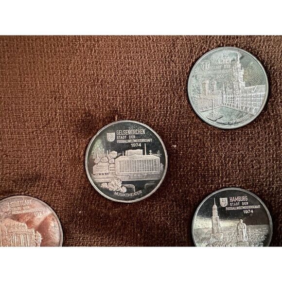 Deutschland 1974 Commemorative Coins - Picture 9 of 16